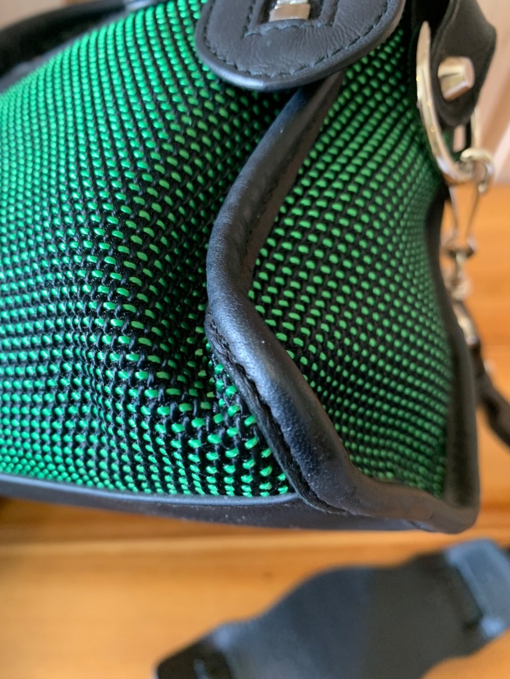 Balenciaga Tricolor Mesh Giant 12 Mini City SHW in Green/Vert Jade - Picture 8 of 15